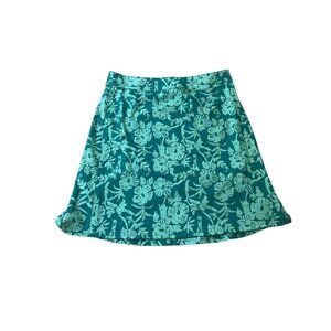 RipSkirt Rip Skirt Hawaii Sport Wrap Skirt Mini Womens Size Small Green Floral